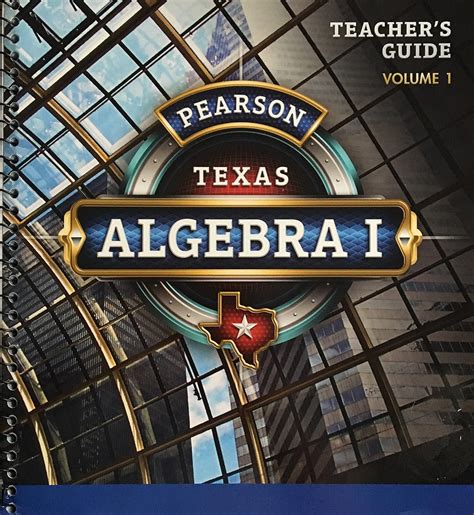 Pearson Texas Algebra 1