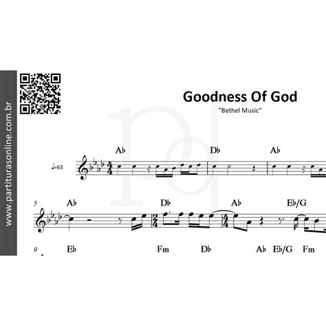 Goodness Of God Bethel Music