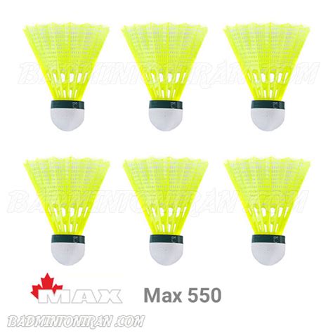 توپ بدمینتون مکس Max 550 - بدمینتون ایران