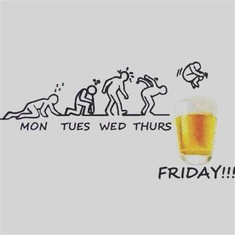 “happy Friday ” Alcohol Humor Beer Jokes Funny Quotes Funny Memes Hilarious Beer Poster