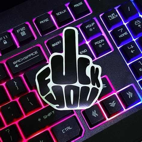 Jual Stiker Aesthetic FUCK YOU SERIES Stiker Pack Stiker Helm Stiker Motor Stiker Aesthetic