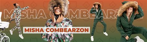Стильные зимние комбинезоны для взрослых и детей от Misha Combearzon ...