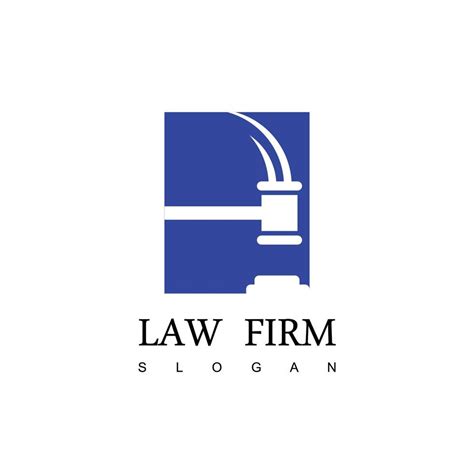 Law Firm Logo Design Vector 19861540 Vector Art At Vecteezy