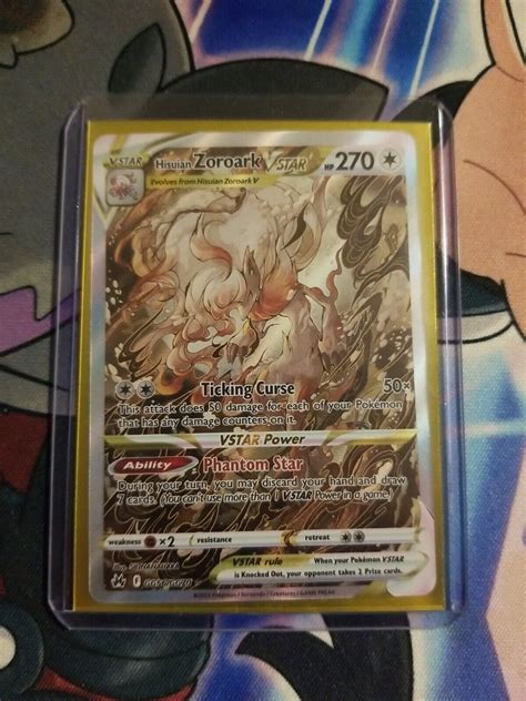 Pokemon Crown Zenith Hisuian Zoroark VSTAR Alt Art Galarian Gallery