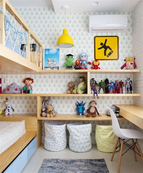 Estante Para Brinquedos Modelos Para Organizar O Quarto Infantil