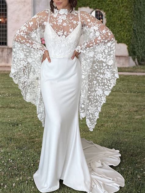 Fidanzamento Boho Da Cerimonia Abiti Da Sposa Strascico Da Cappella