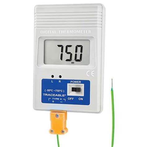 Digi Sense Traceable Remote Monitoring Thermocouple Thermometer With