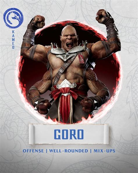 Goro Mortal Kombat Villains Wiki Fandom