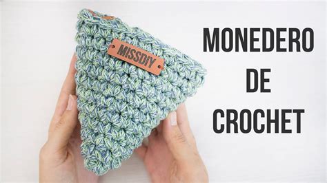 Monedero De Crochet Con Cremallera Youtube