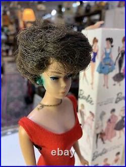 Vintage 1962 Mattel Barbie Stock 850 Brunette Bubble Cut Hair Midge Model Lot Vintage