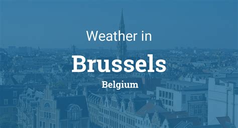 Weather In Brussels Belgium