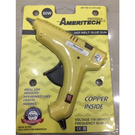 Jual AMERITECH 60watt Besar Glue Gun Lem Tembak Besar 60W Hot Melt Glue