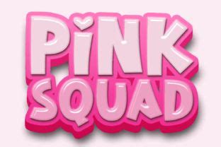 Pink Squad Font By Riman 7NTypes Creative Fabrica In 2024 Paper