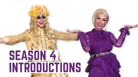 Season 4 Introductions Trixie And Katya Compilation Youtube