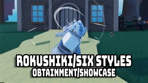 AOPG Rokushiki Six Styles Obtainment And Showcase YouTube