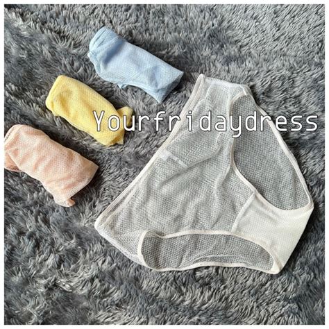 Jual Lace And Mesh Bikini Knickers Brief Sheer Mesh With Panty Panties Cd Celana Dalam Basic