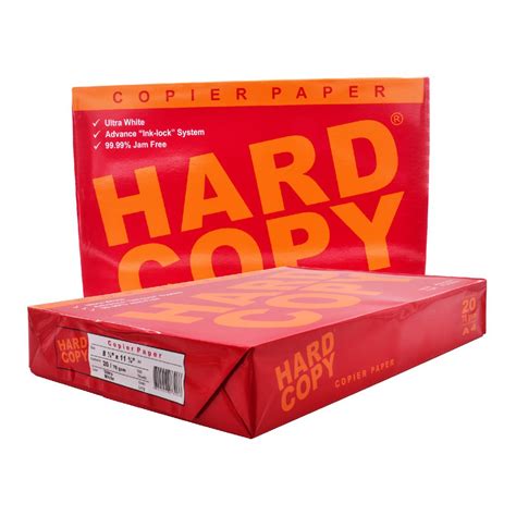 HARD COPY BOND PAPER REAM 500 SHEETS Shopee Philippines