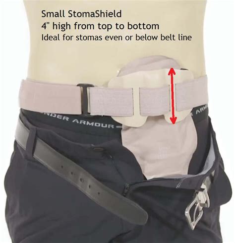 Stoma Guard Ostomy Support Belt Clothing Support Stomashield