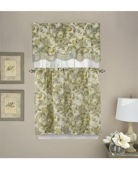 Waverly Spring Bling Window Curtain Tier Pair Macys