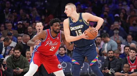 Sixers Vs Nuggets Joel Embiid Scores 34 Points Nikola Jokic Prevails