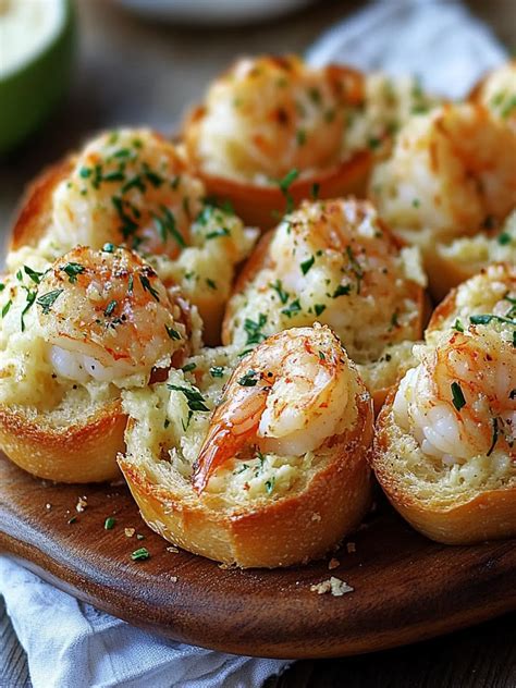 Irresistible Crabby Shrimp Garlic Bread Bombs: A Delicious Snack