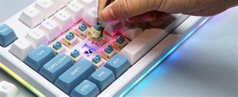 Epomaker Ep Hot Swap Bt G Usb C Wired Gaming Mechanical Keyboard With Mah