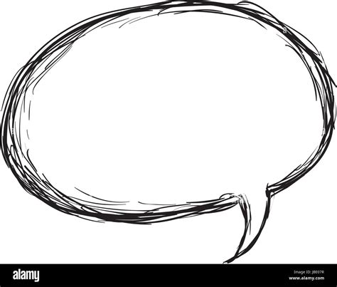 Comic Bubble Draw Stock Vector Image Art Alamy