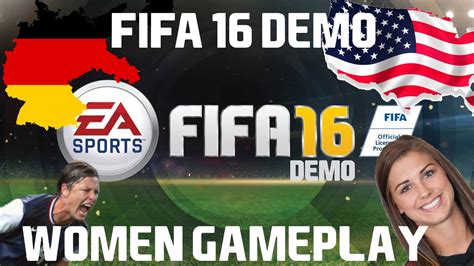 Fifa 16 Demo Women Gameplay Xbox One Gameplay Youtube