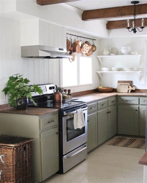 20 Useful Sage Green Kitchen Cabinets For Your Next Reno