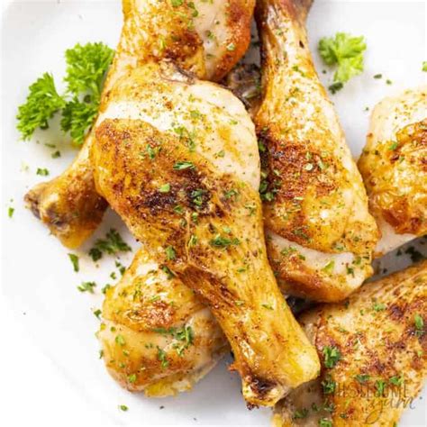 Bbq Chicken Legs Baked Or Grilled Wholesome Yum