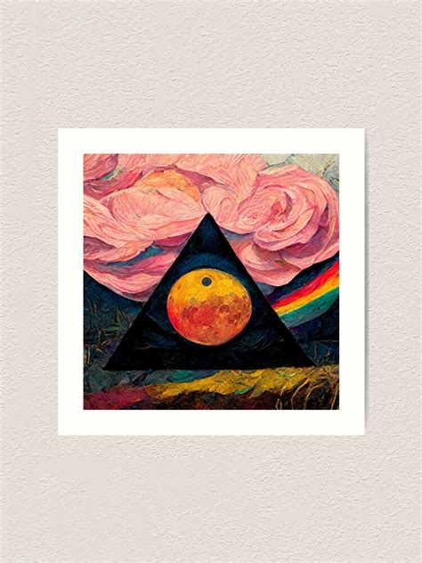 Pink Floyd Vincent Van Gogh Dark Side Of The Moon 11 Art Print For