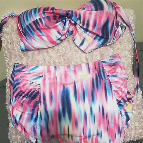 Swim New Sexy Swimsuit 2 Piece High Waisted Bikini Poshmark