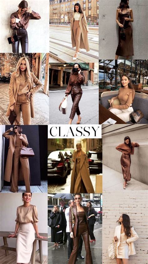 Pin On Fashion Nude Outfits Nude Outfits Classy Monochromatic Fashion