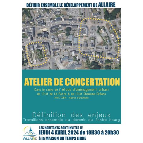 Atelier De Concertation Mairie D Allaire