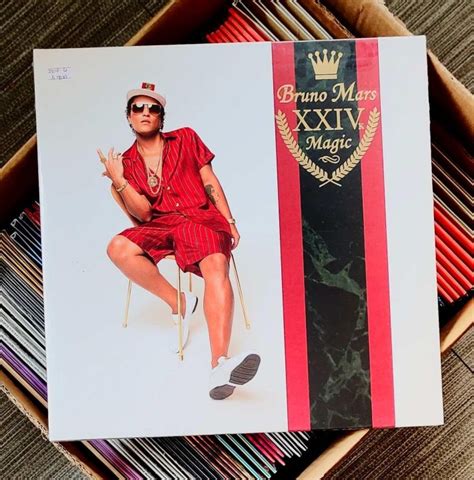 Bruno Mars XXIVK Magic Vinyl LP Plaka The Grey Market Records