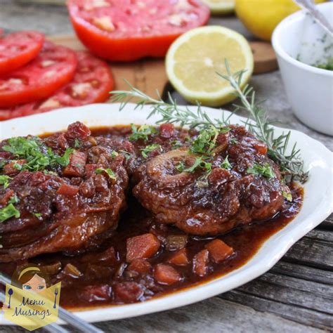 Recipe For Osso Buco With Red Wine In The Oven Veena Off