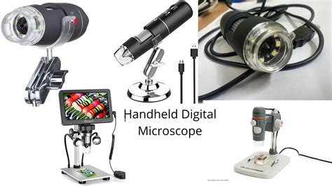 Handheld Digital Microscope Parts Principle And Uses Microbe Online