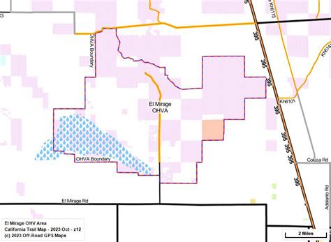 El Mirage - California Trail Map