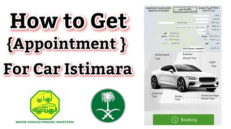 Vehicle License Appointment Saudi Arabia How To Get Appointment For