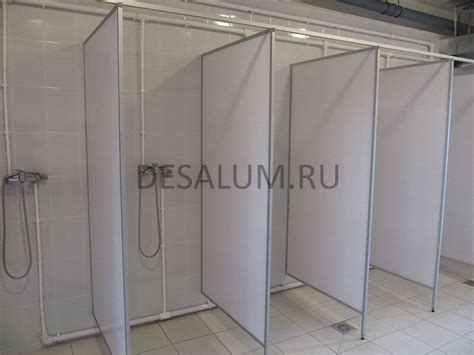 Душевые перегородки на заказ купить в Москве: установка | Desalum