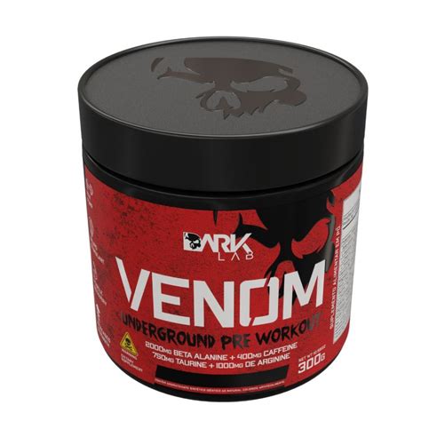 Pré Treino Venom Underground Pre Workout 300g Dark Lab Shopee Brasil