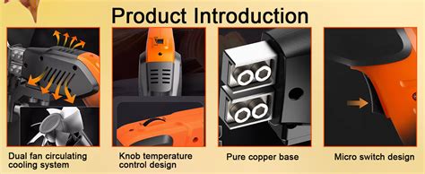 Amazon RONGTER Air Cooled Electric Hot Knife Foam Cutting Tool With Blades Accessories