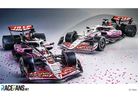 haas  race special sakura livery  japanese grand prix racefans
