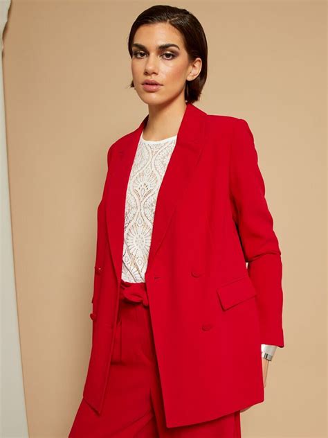 Chaqueta Blazer Rojo Kiabi