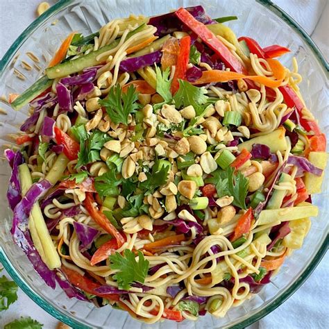 Vegan Thai Noodle Salad Rveganrecipes