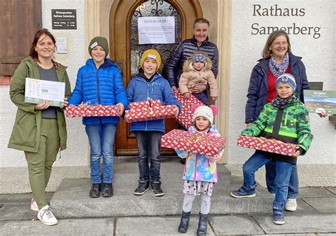 Junge Preisträger beim Obst und Gartenbauverein Samerberg