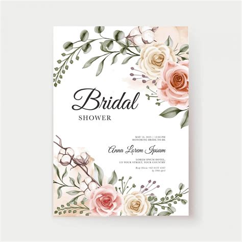 Free Printable Bridal Shower Invitations | FREE Printable HQ