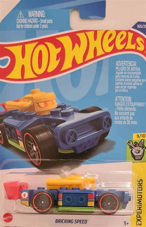 Hot Wheels Experimotors Bricking Speed Universo Hot Wheels