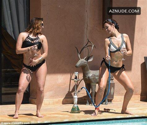 Jennifer Metcalfe Smoking Shisha In A Bikini In Marrakech Aznude