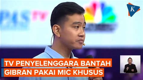 Roy Suryo Tuding Gibran Pakai 3 Mic Stasiun TV Penyelenggara Buka